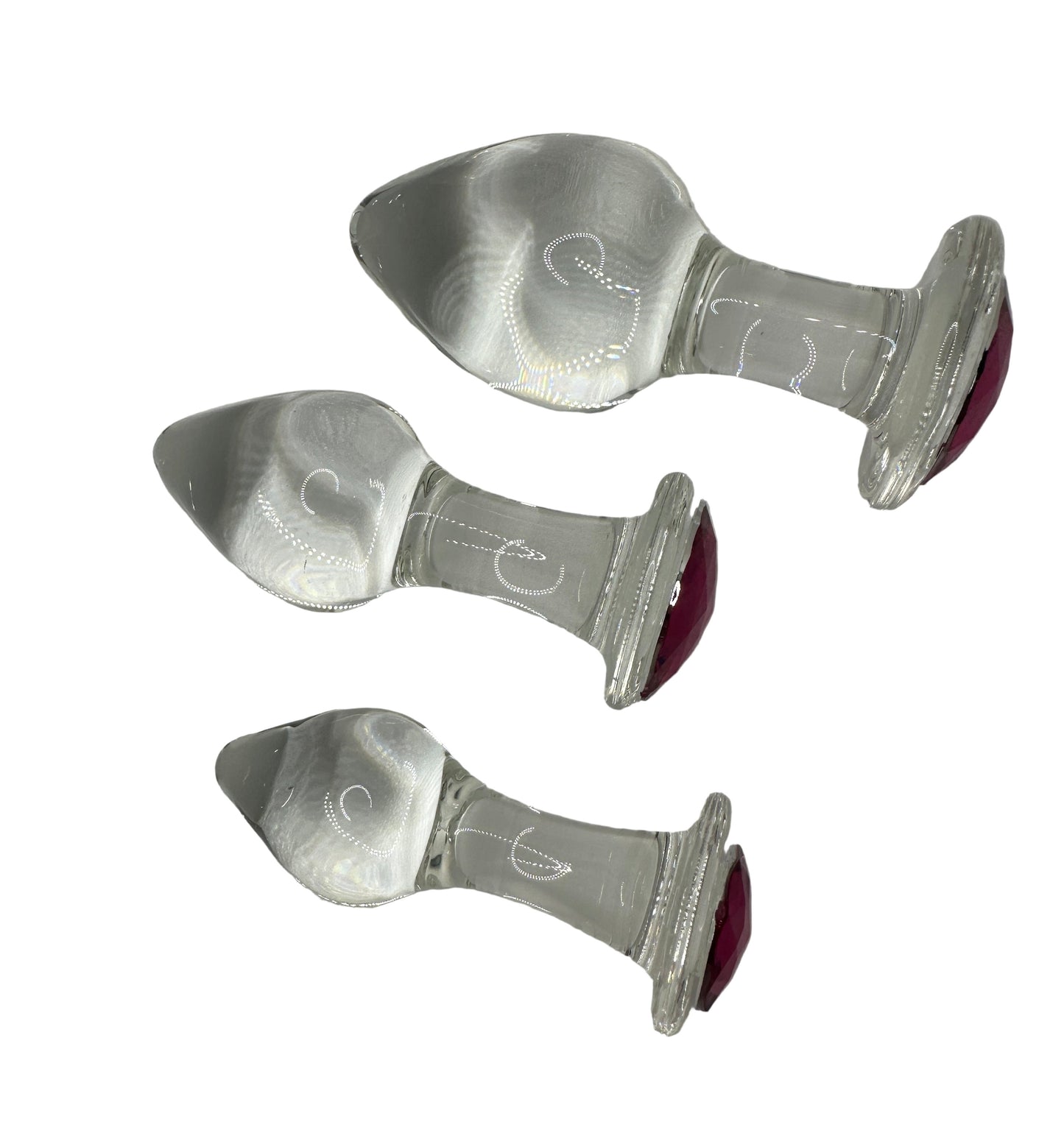 Glass Training Plugs (3 Sizes)