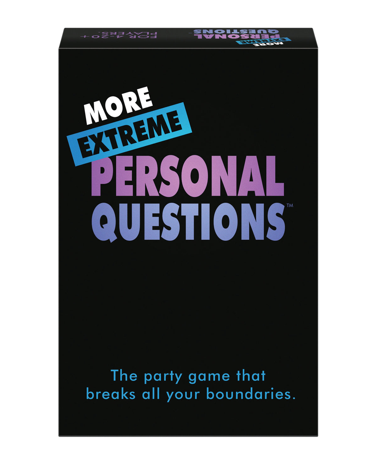 More Extreme Personal Questions Party Game - view 2