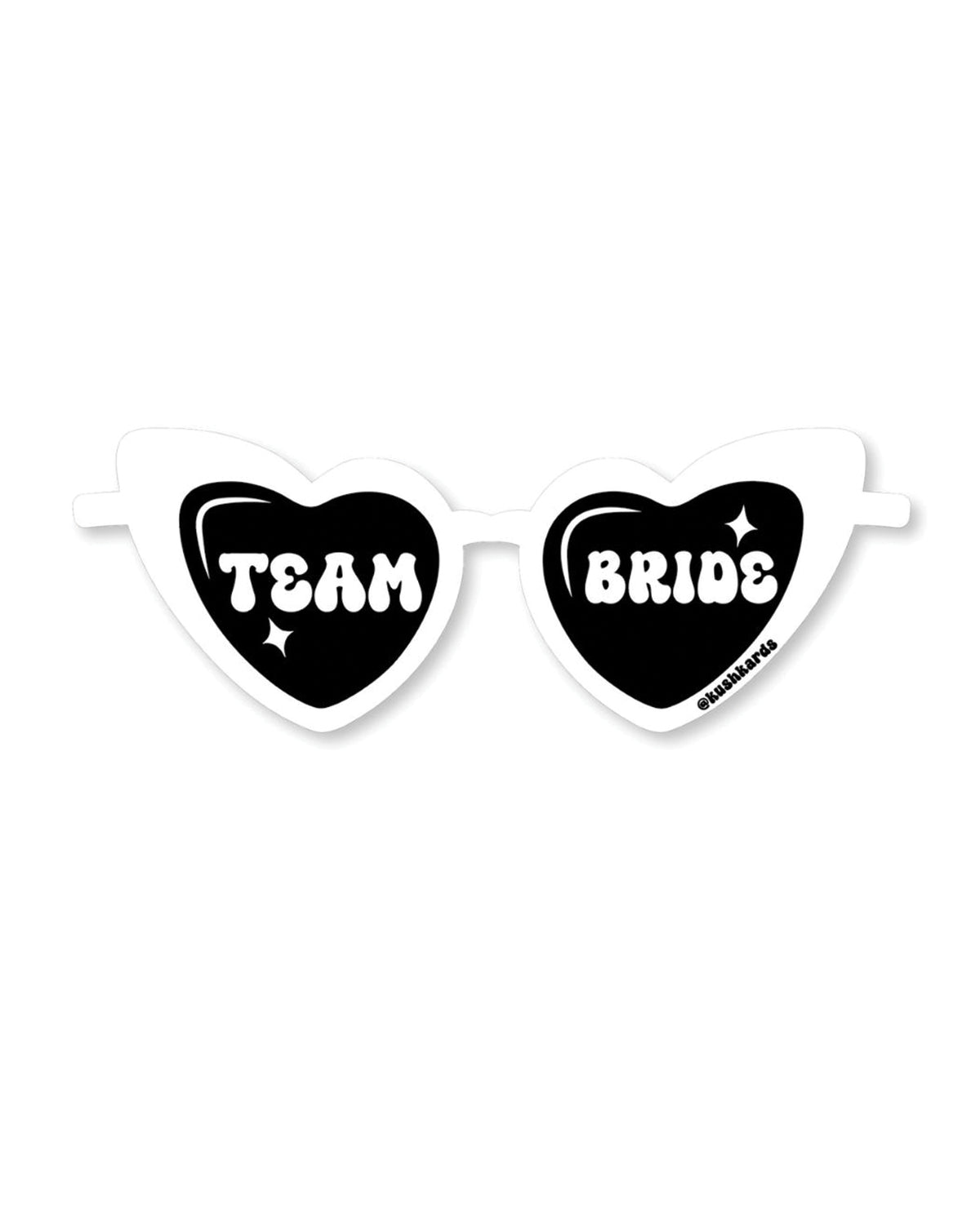 Team Bride Vinyl Stickers – Pack of 3