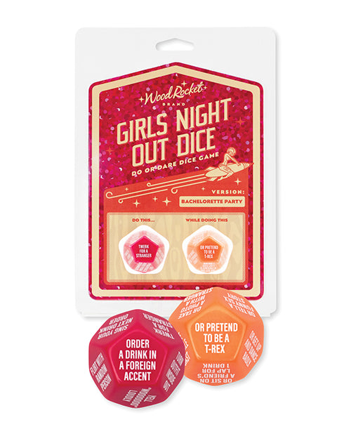 Girls Night Out Do or Dare Dice Game – Red