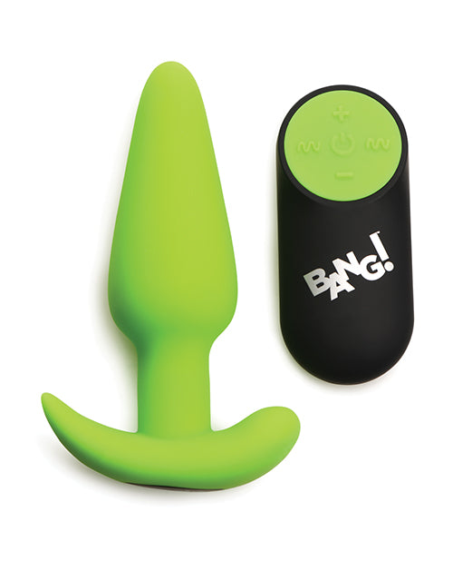 Glow in the Dark 21X Remote Controlled Butt Plug