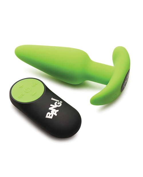 Glow in the Dark 21X Remote Controlled Butt Plug