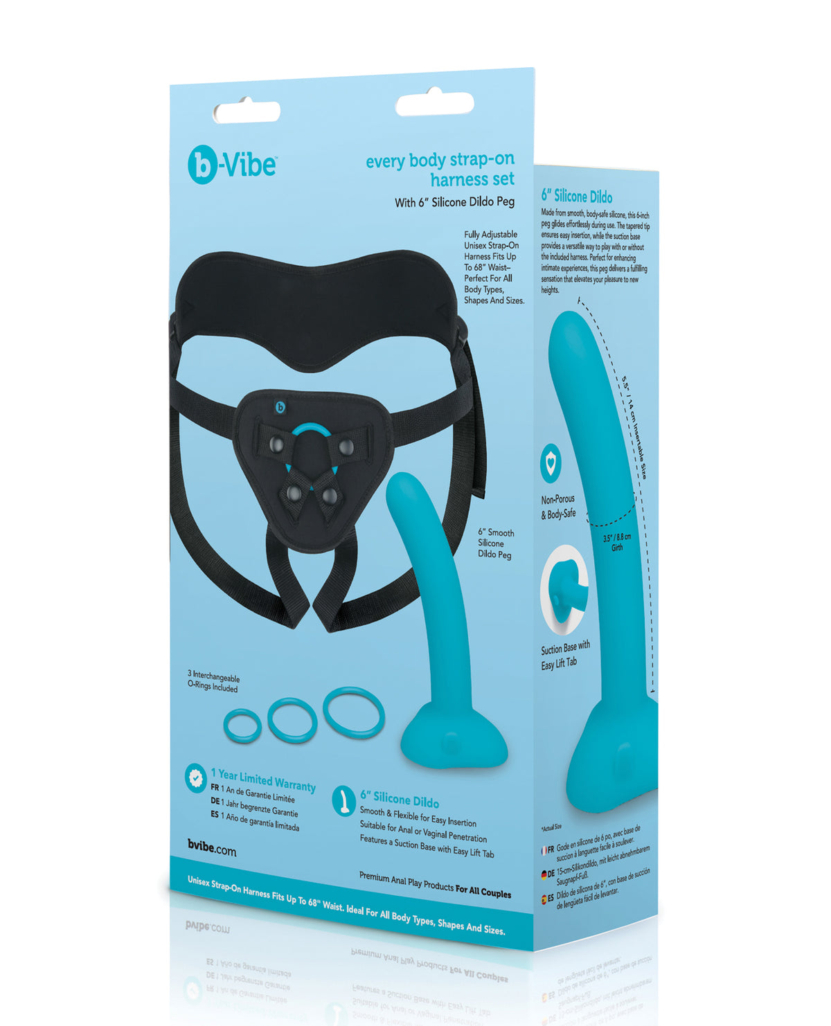 b-Vibe Every Body strap-on harness set (view 9)