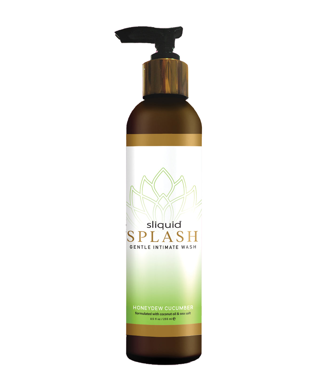 Sliquid Splash Gentle Feminine Wash – 8.5 oz – Honeydew Cucumber