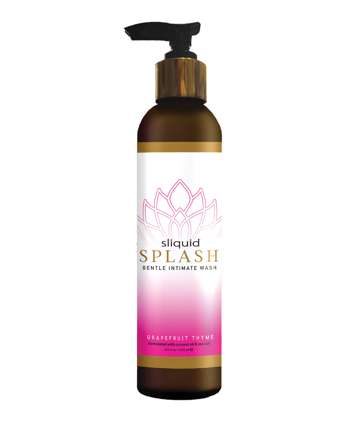Sliquid Splash Gentle Feminine Wash – 8.5 oz – Grapefruit Thyme