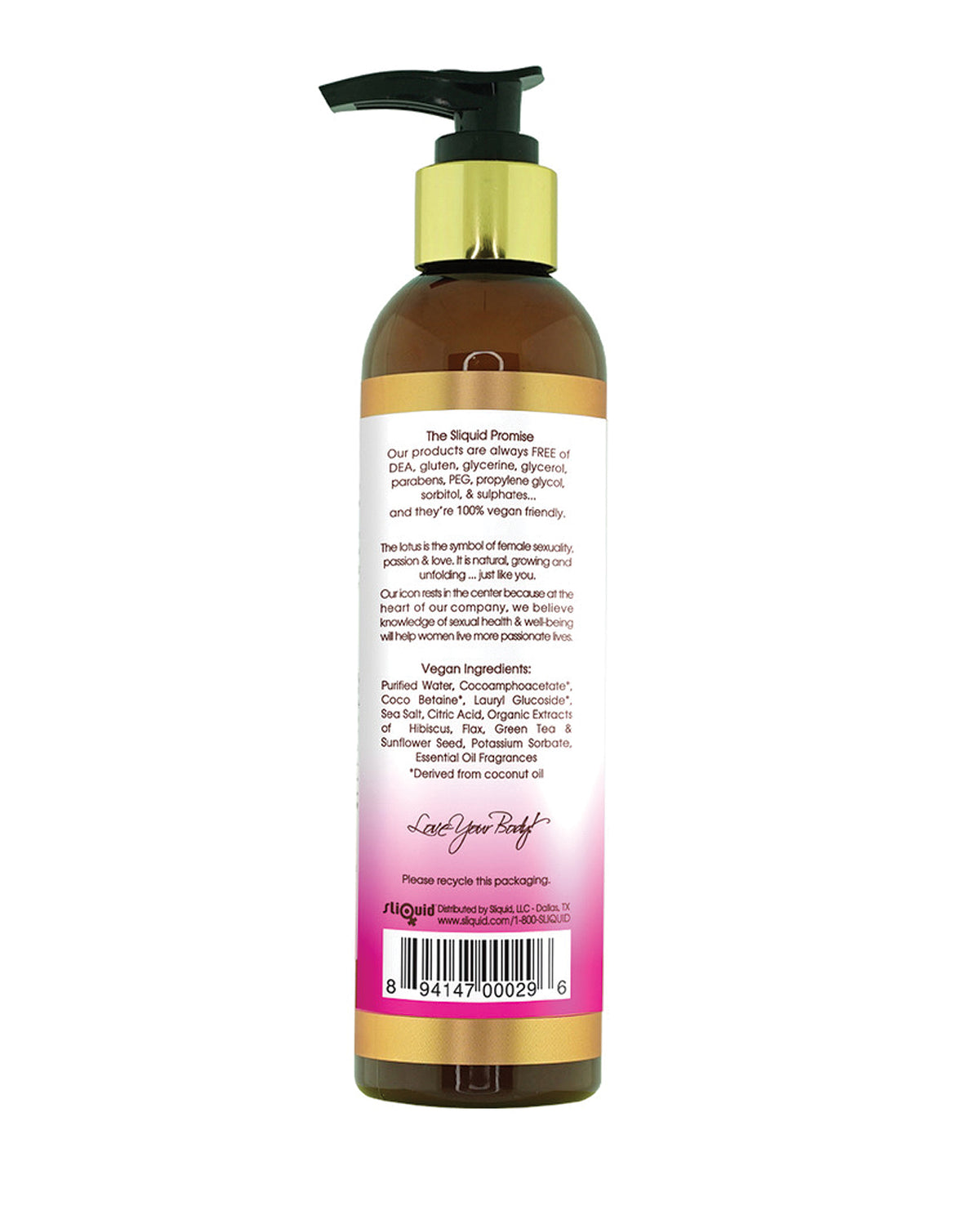 Sliquid Splash Gentle Feminine Wash – 8.5 oz – Grapefruit Thyme – view 2