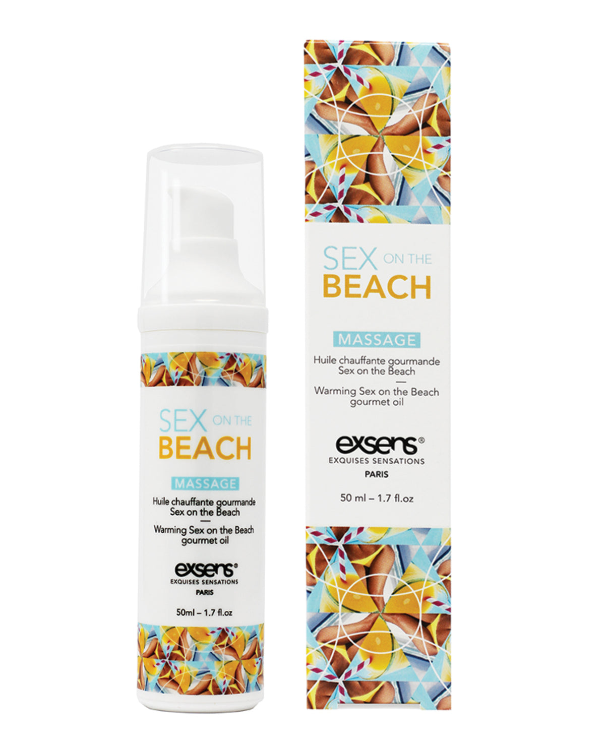 EXSENS of Paris Kissable Warming Massage Oil – Sex on the Beach