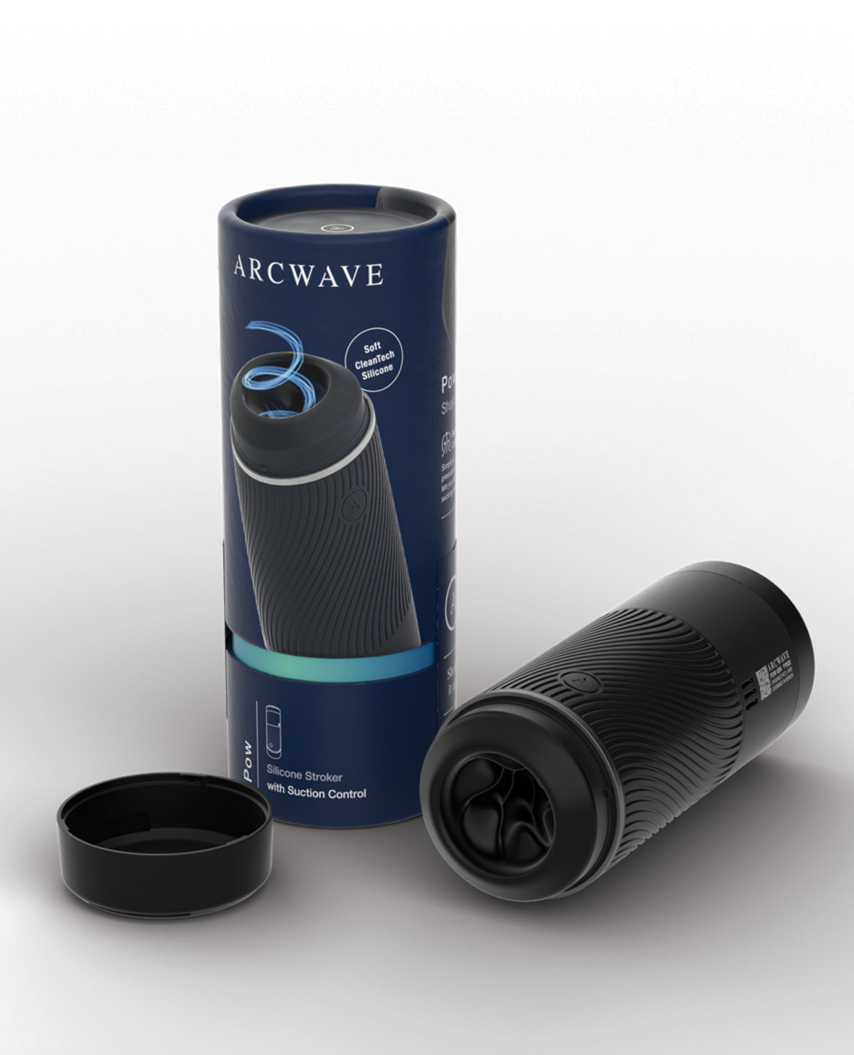 Arcwave Pow Manual Suction Stroker – Black