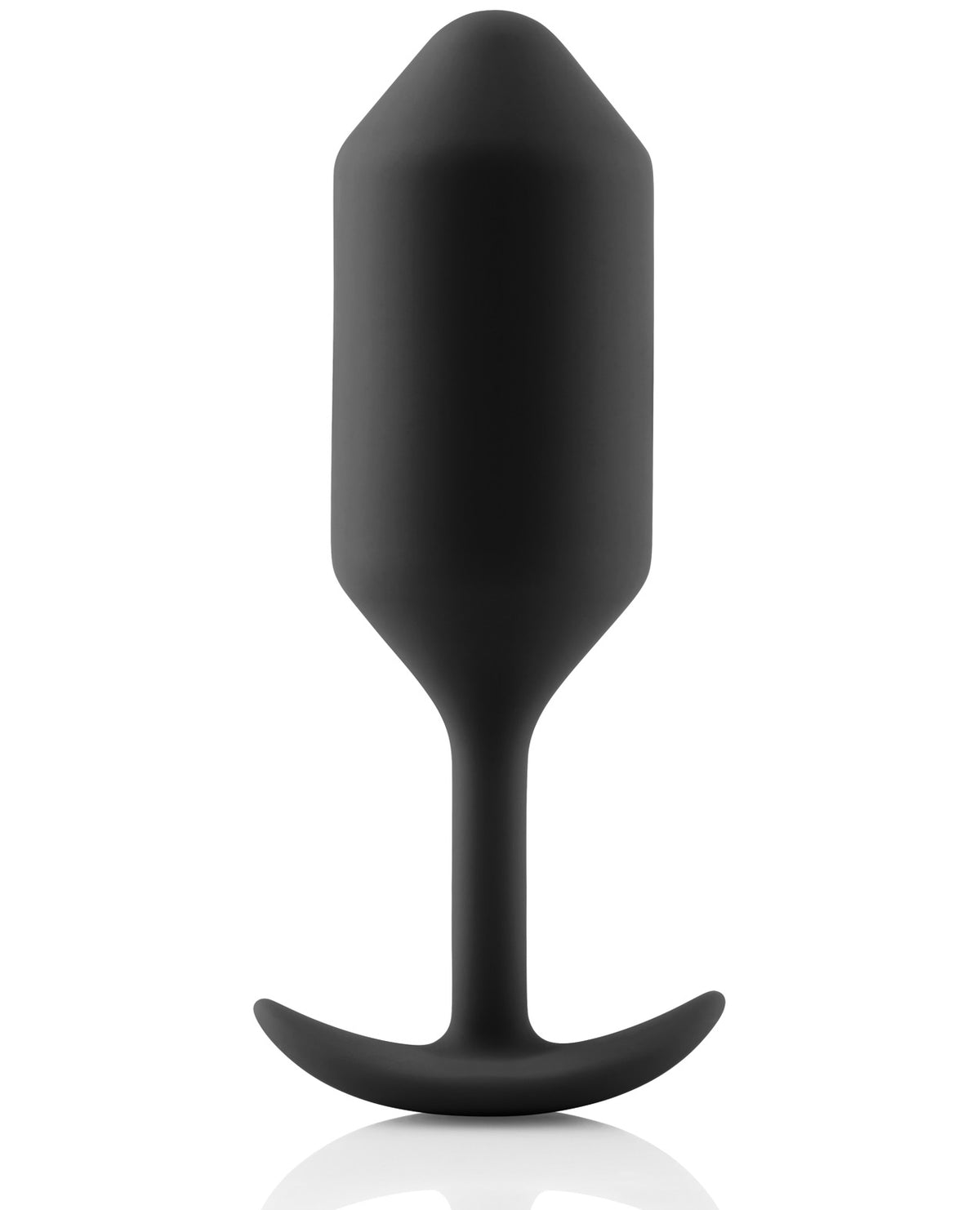 b-Vibe Weighted Snug Plug 3 – 180 g – Black – view 2