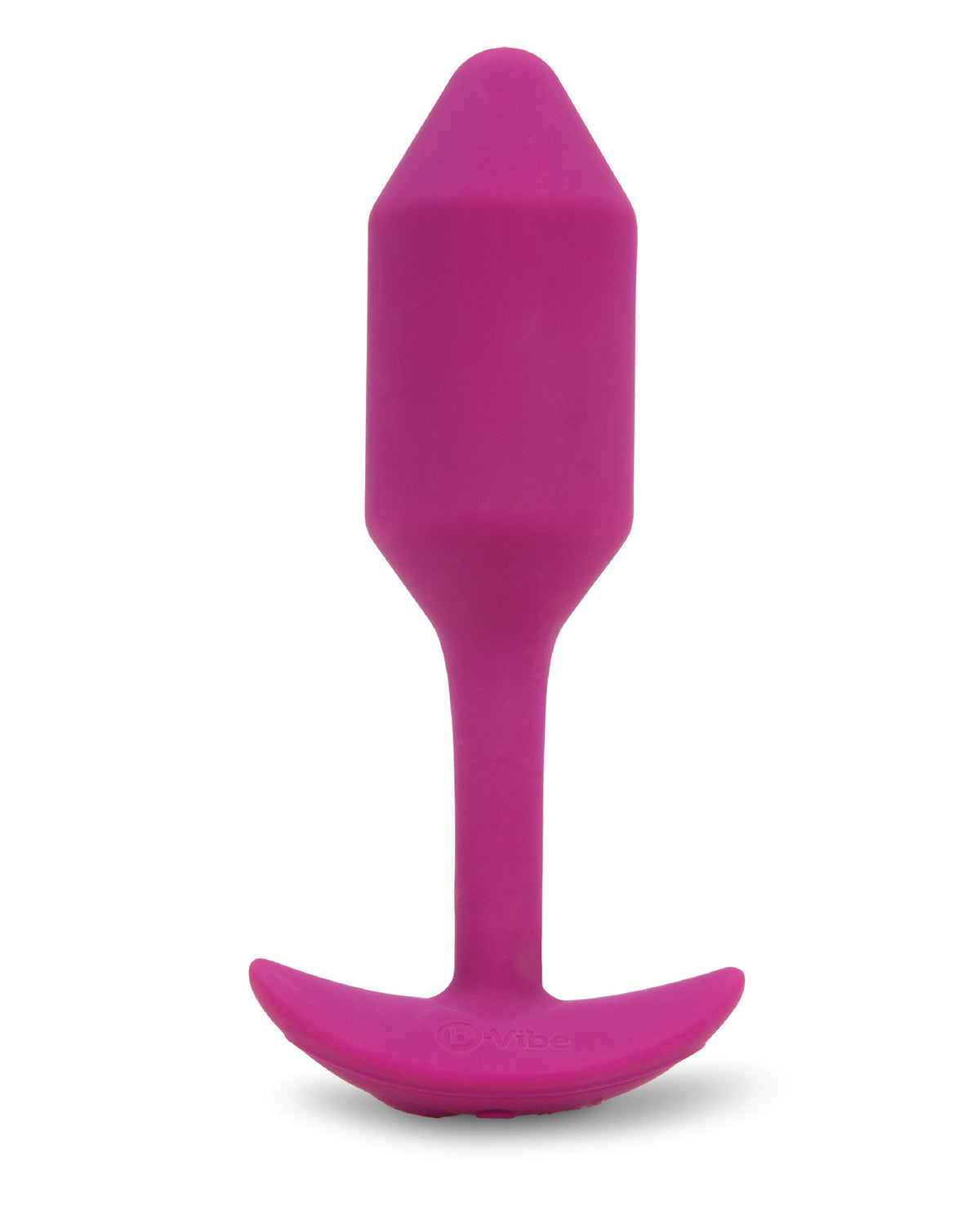 b-Vibe Vibrating Weighted Snug Plug M – Rose – view 3