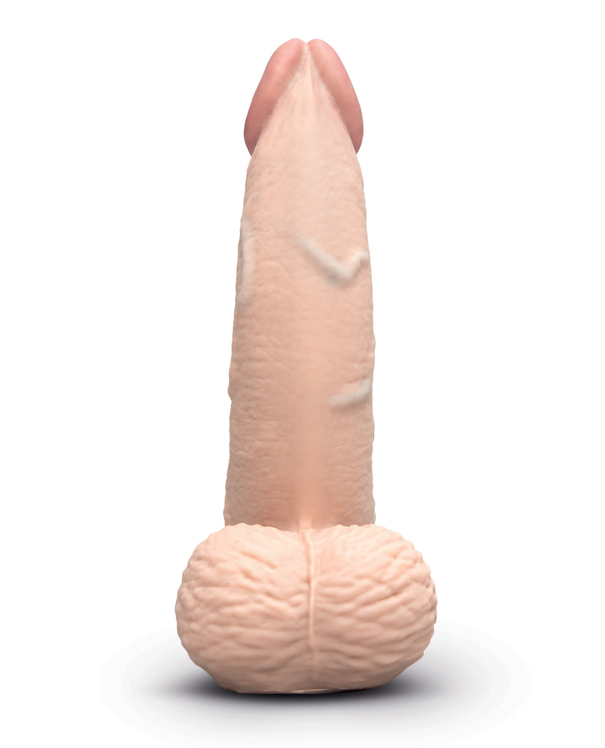 b-Vibe Slipskin 6.5" Curvy Realistic Dildo – Cream – view 3