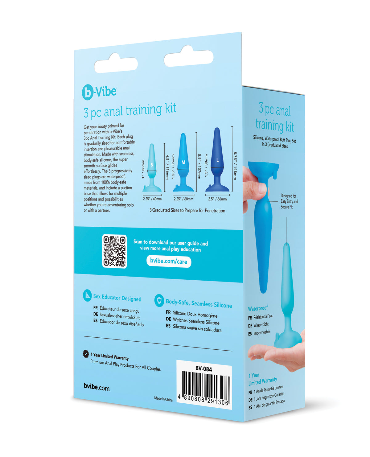 b-Vibe 3-Piece Anal Training Kit – view 6