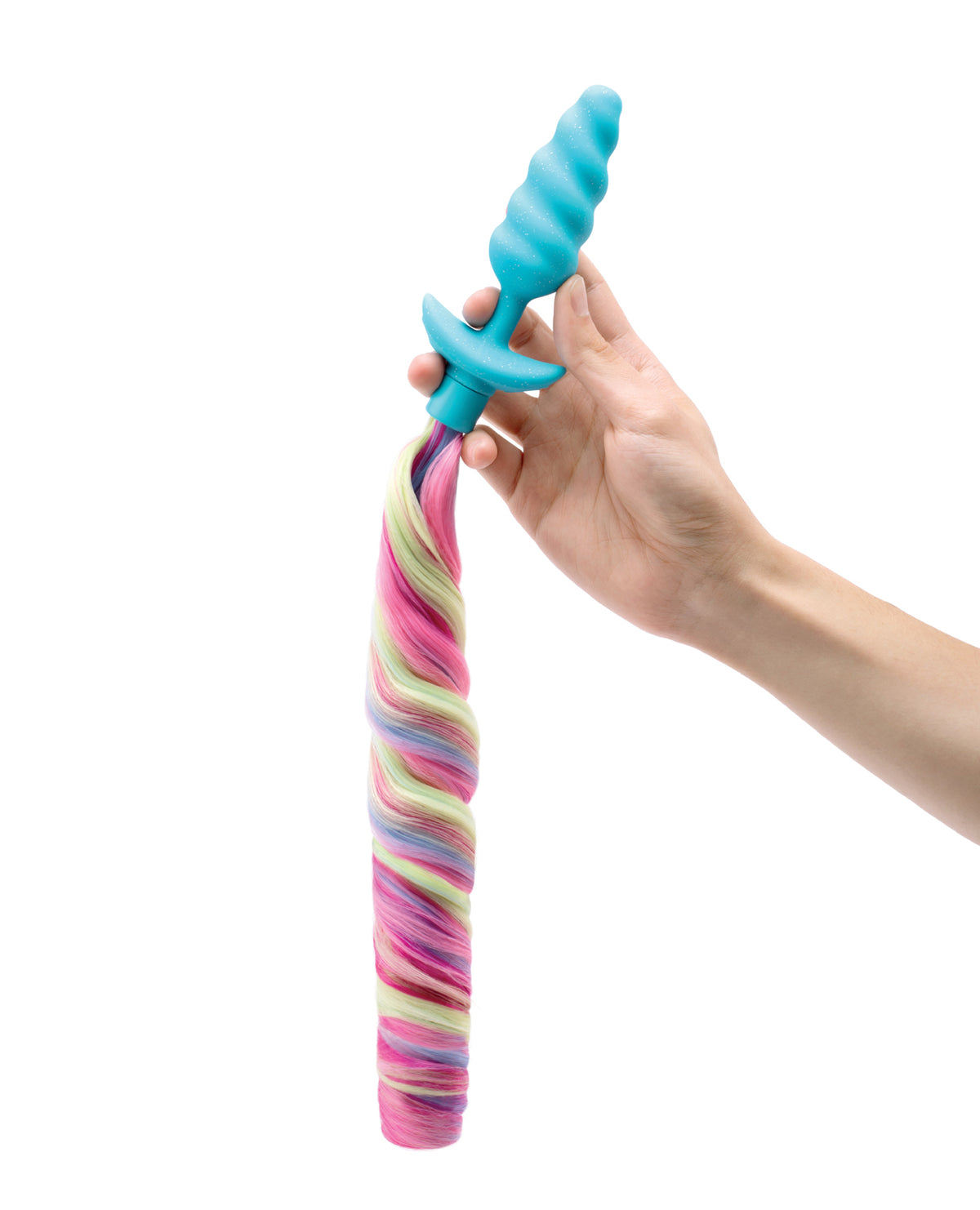 b-Vibe Unicorn Tail Vibrating Plug – Special Edition – view 4