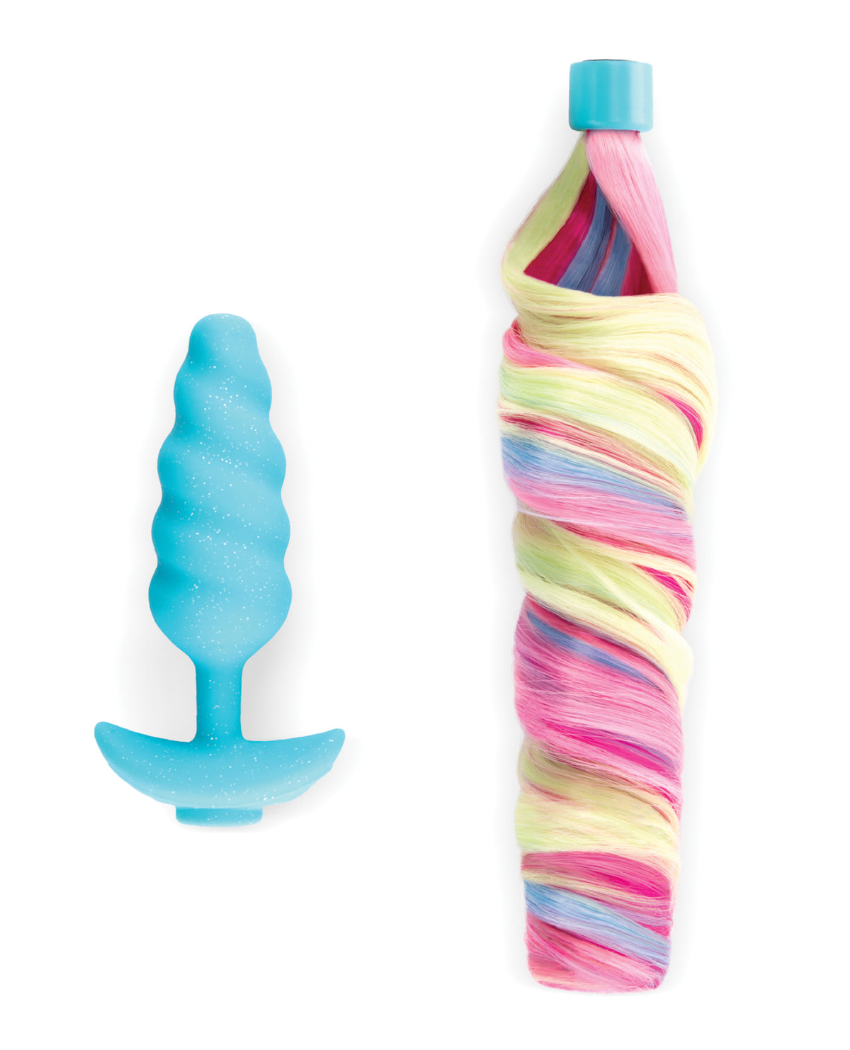 b-Vibe Unicorn Tail Vibrating Plug – Special Edition – view 6