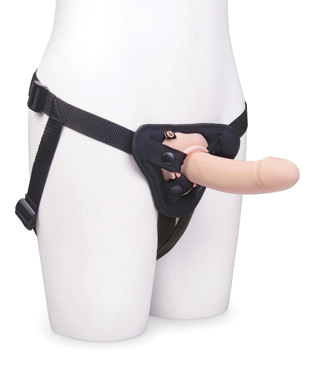 b-Vibe Every Body 6.5" Vibrating Realistic Strap-On Kit – view 7