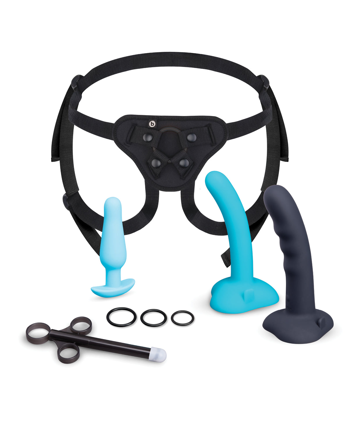 b-Vibe Strap-It-On Anal Training Kit – view 2