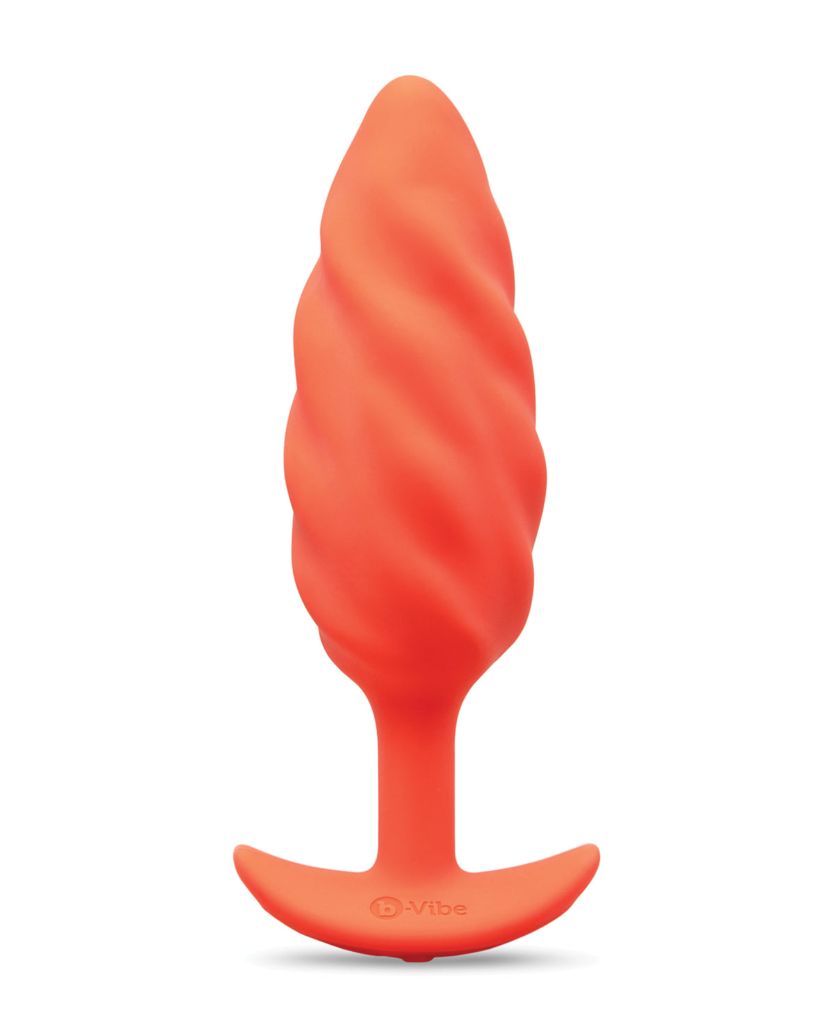 b-Vibe Swirl Texture Plug – Orange – view 2