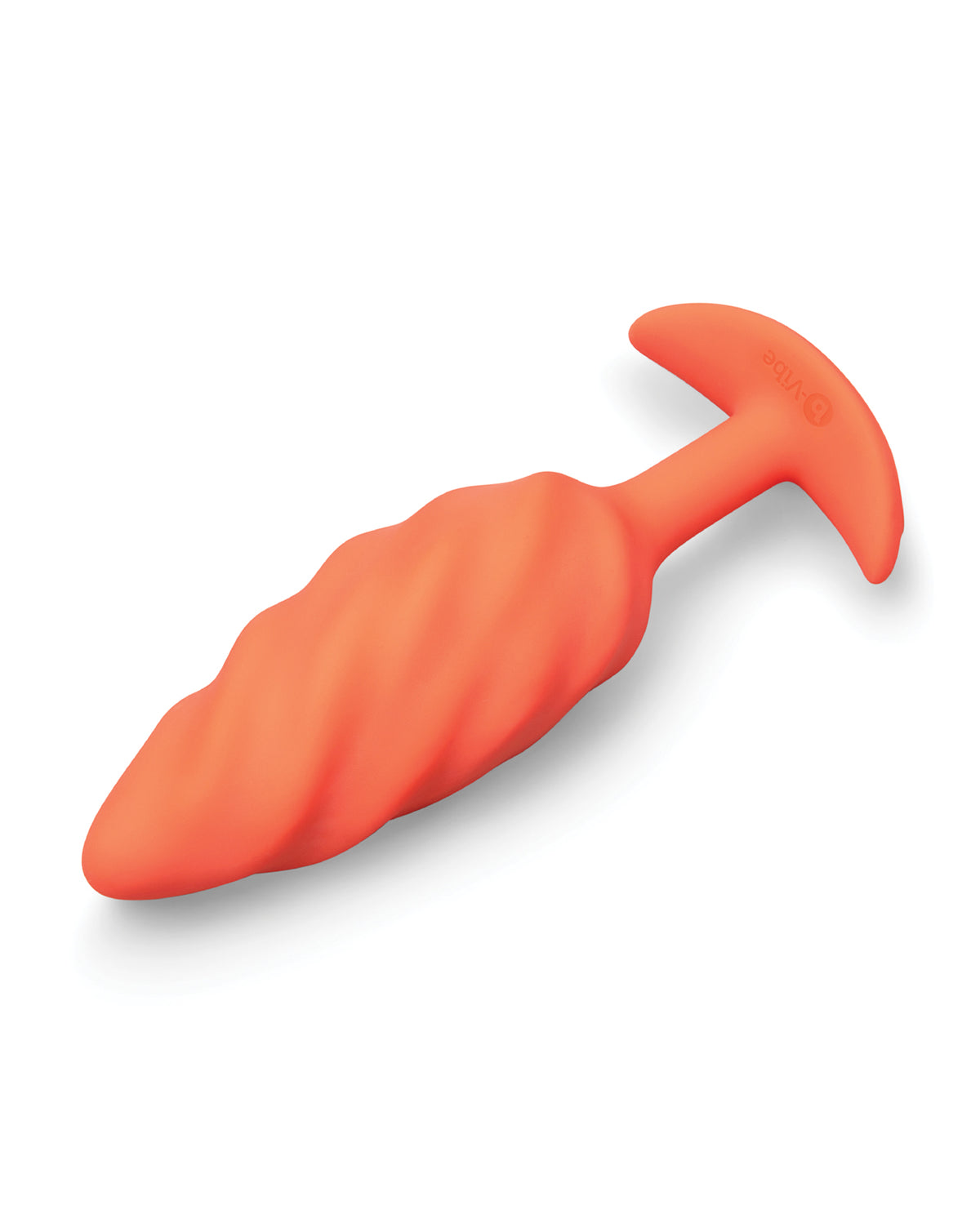 b-Vibe Swirl Texture Plug – Orange – view 4
