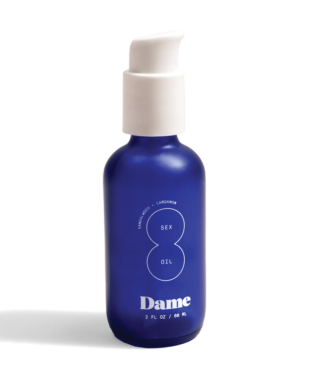 Dame Sex Oil Massage Oil – Sandalwood + Cardamom, 2 oz