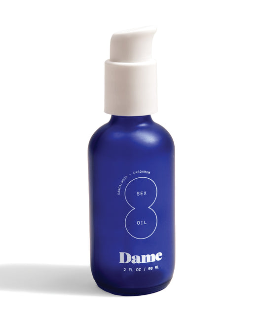 Dame Sex Oil Massage Oil – Sandalwood + Cardamom, 2 oz