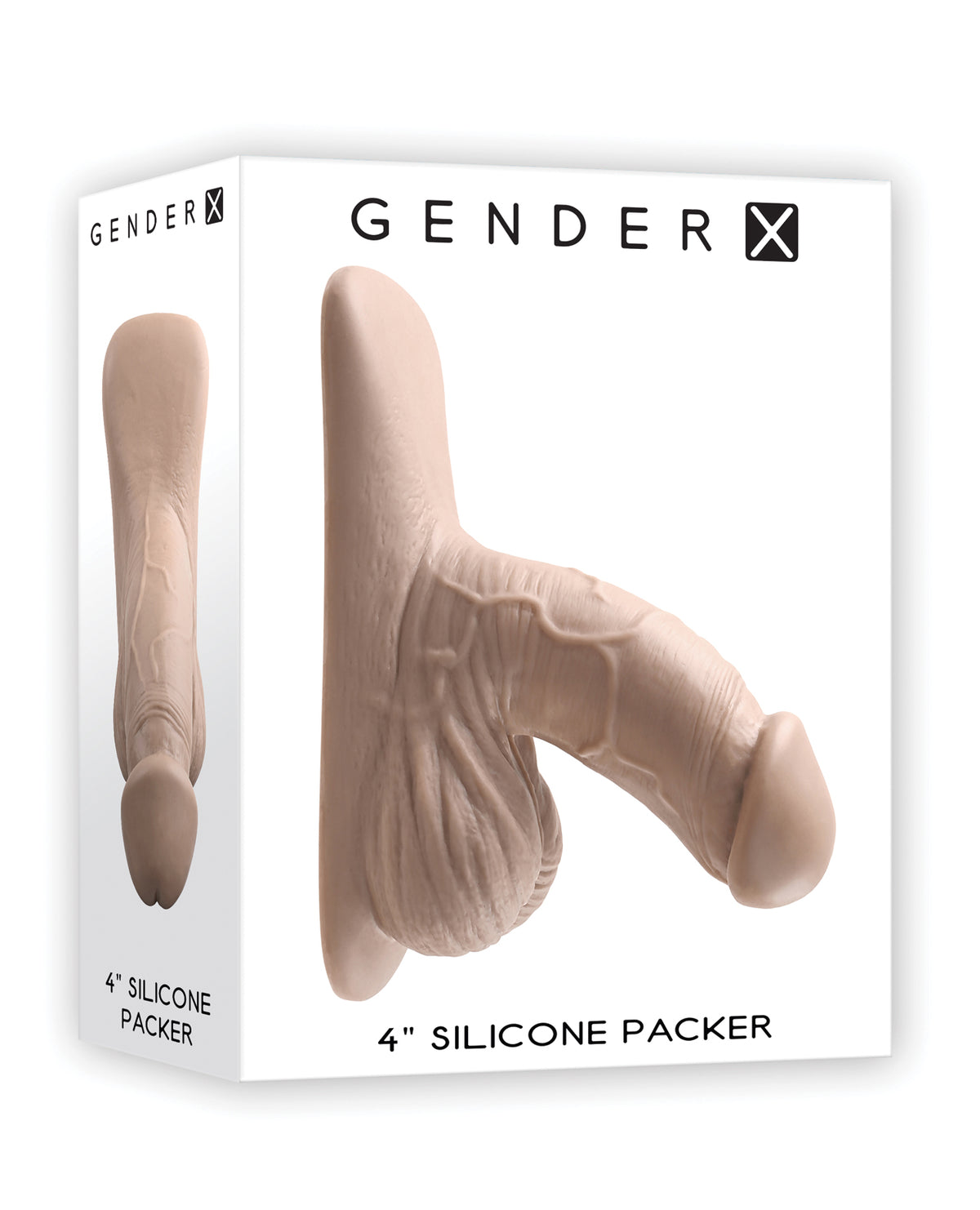 Gender X 4" Silicone Packer – Ivory