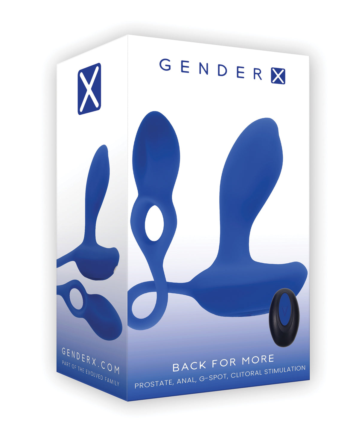 Gender X Back for More Wearable Vibrator – Blue