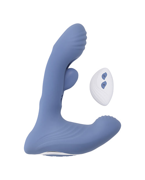 Gender X Flapjack Remote Control G-Spot Vibrator – Blue – view 2