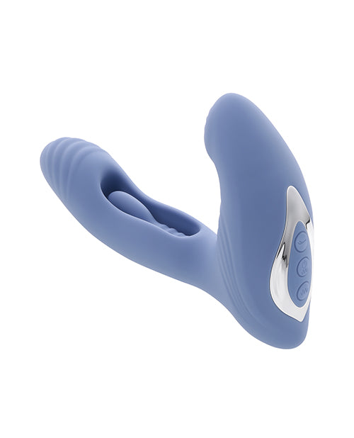 Gender X Flapjack Remote Control G-Spot Vibrator – Blue – view 4