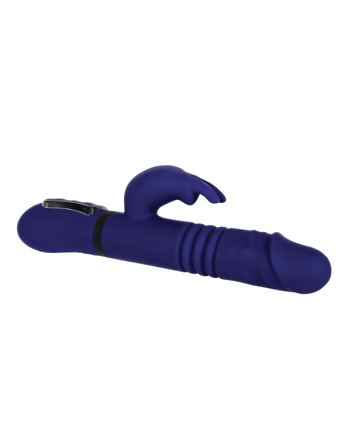 Gender X All in One Thrusting Rabbit Vibrator – Purple – view 5
