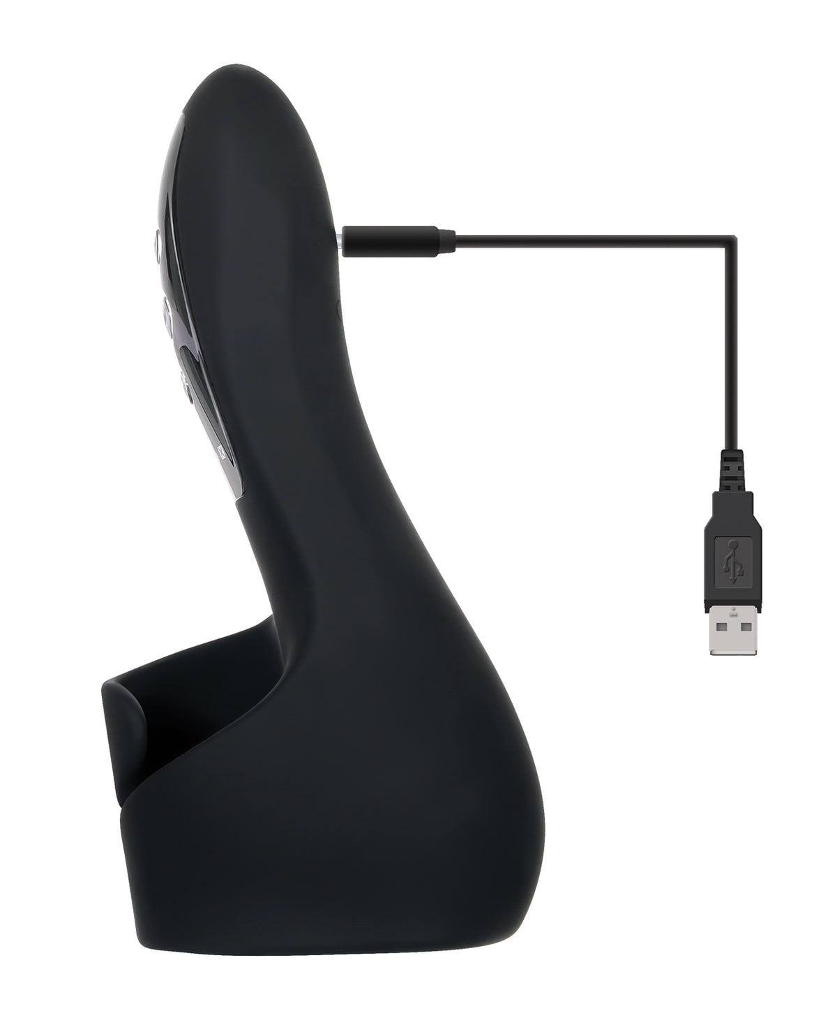 Gender X The Embrace Vibrating Cradle – Black – view 5