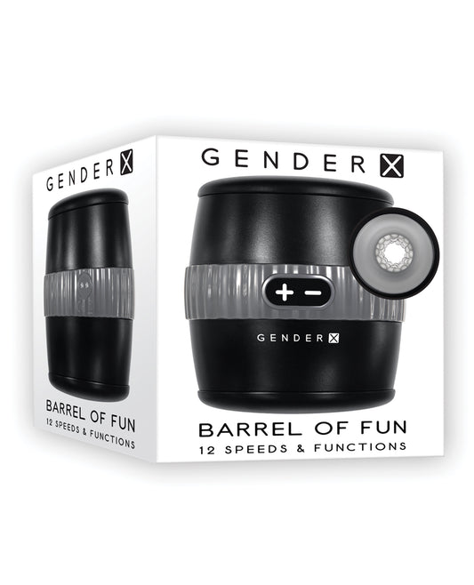 Gender X Barrel of Fun Vibrating Stroker