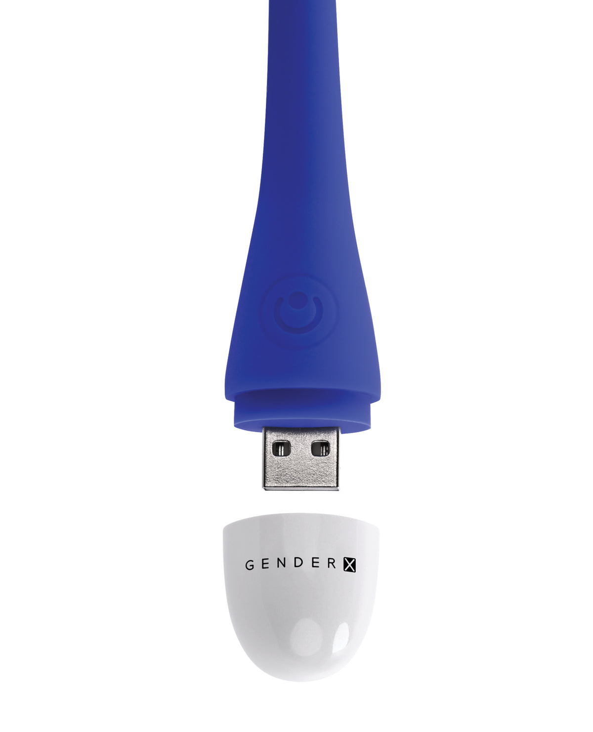 Gender X Play Ball Thrusting Vibrator – Blue – view 6