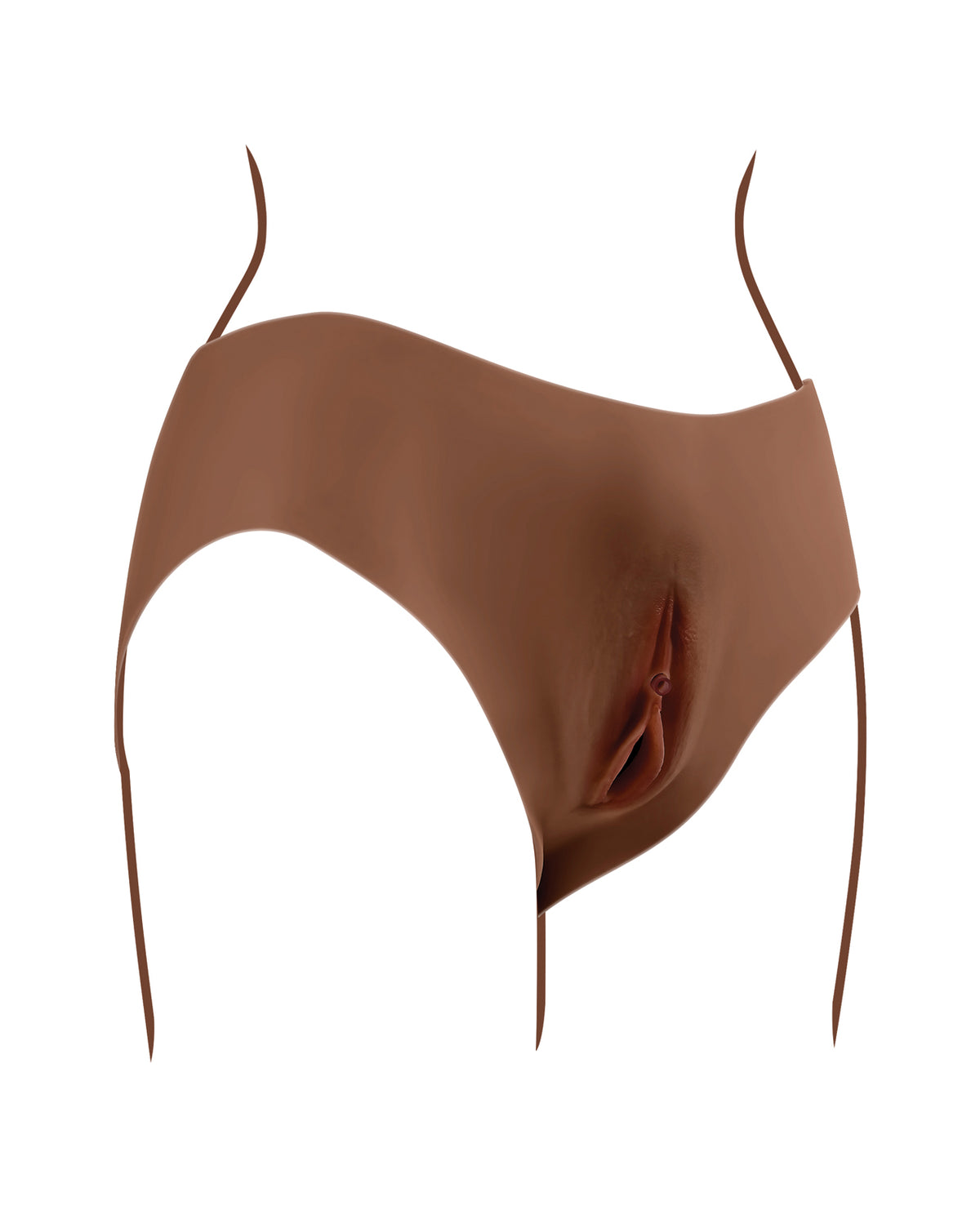 Gender X Realistic Vagina Briefs – Dark – view 2