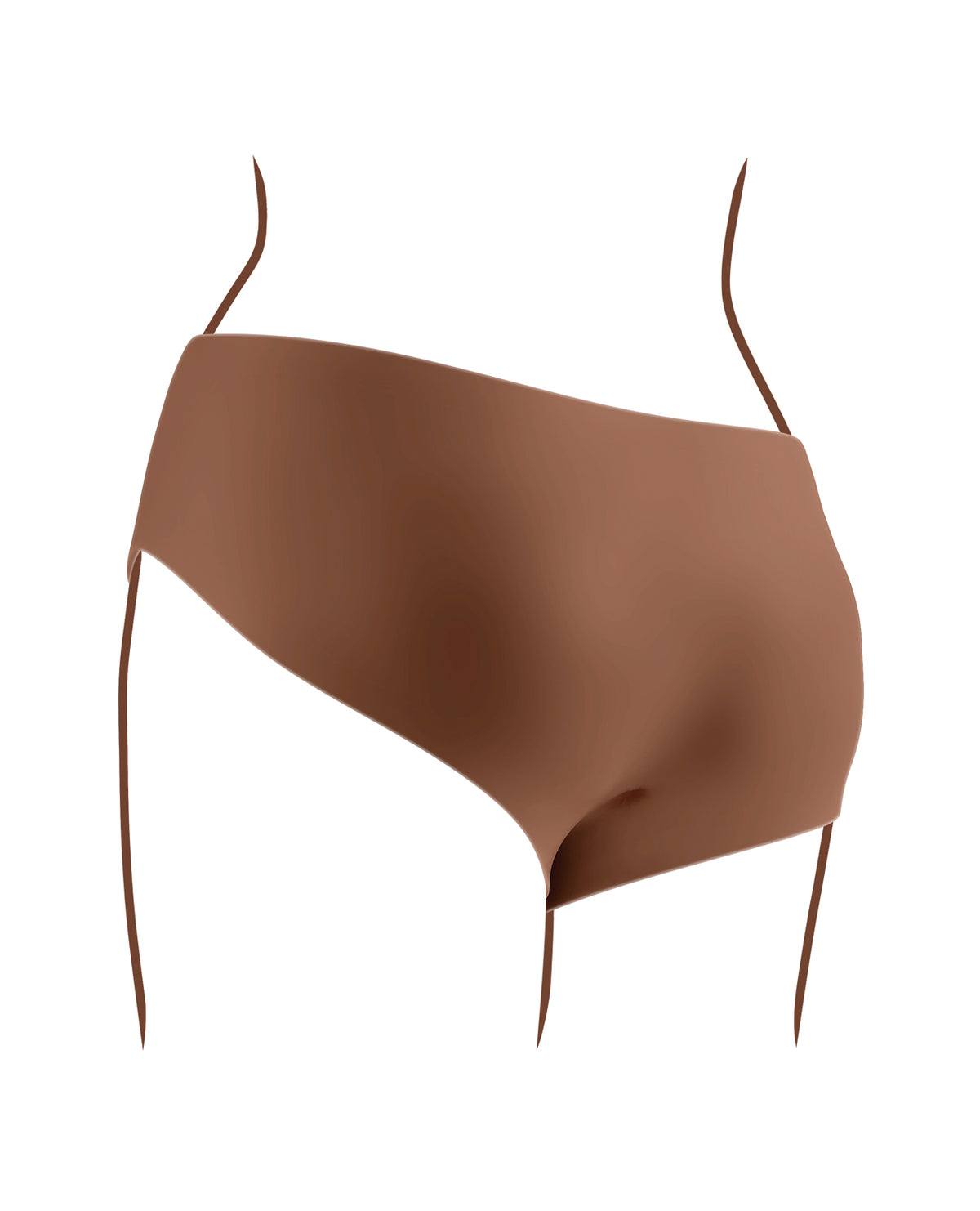 Gender X Realistic Vagina Briefs – Dark – view 3
