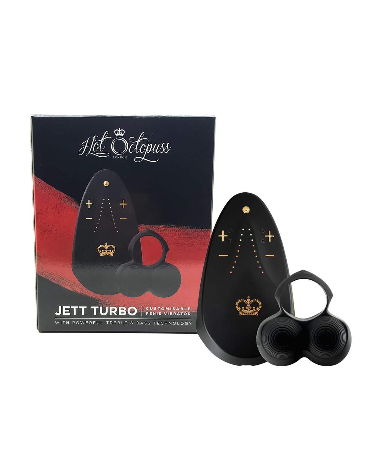 Hot Octopuss Jett Turbo Hands-Free Toy – Black