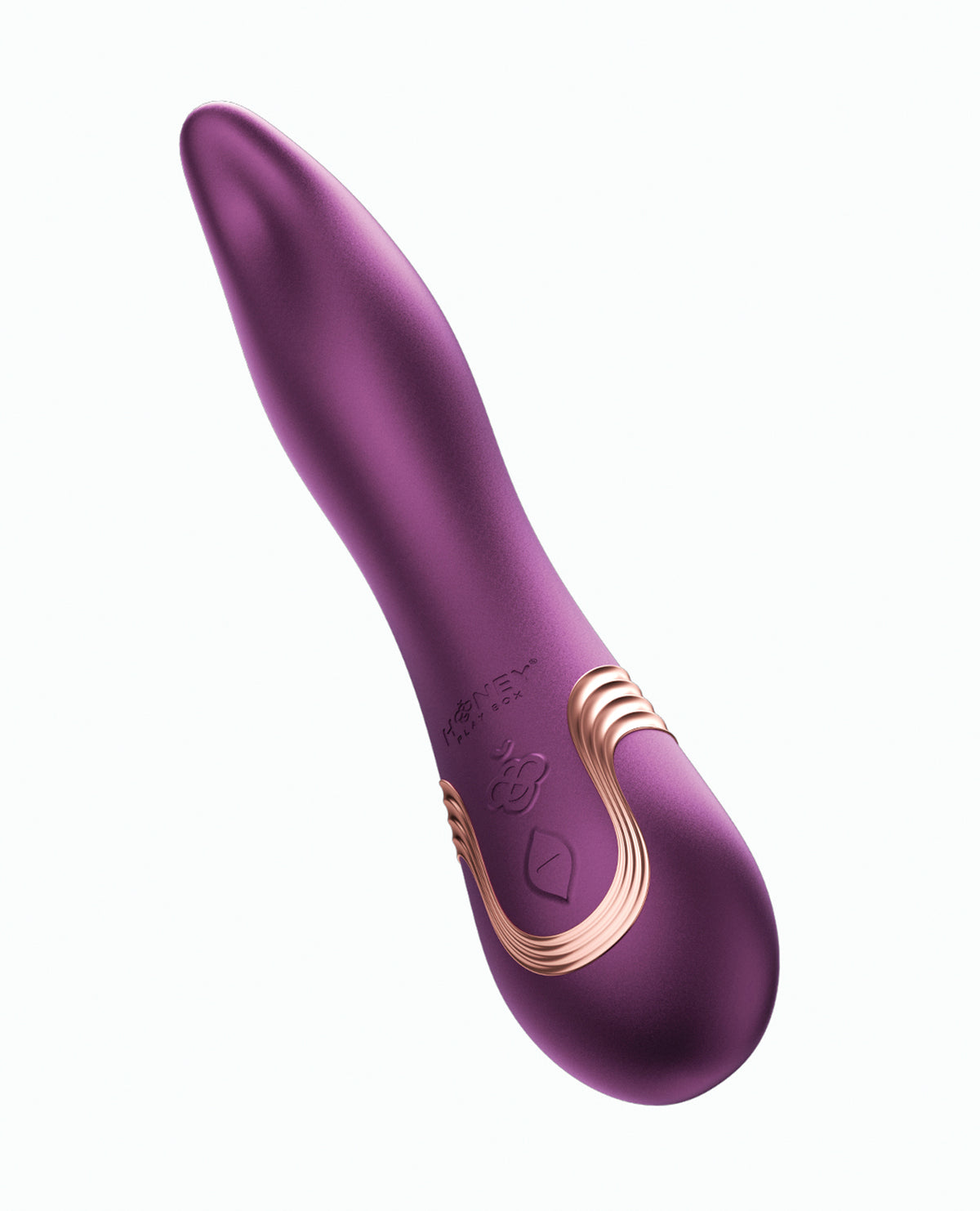 Honey Play Box Fling Tongue Licking Vibrator – Purple – view 3