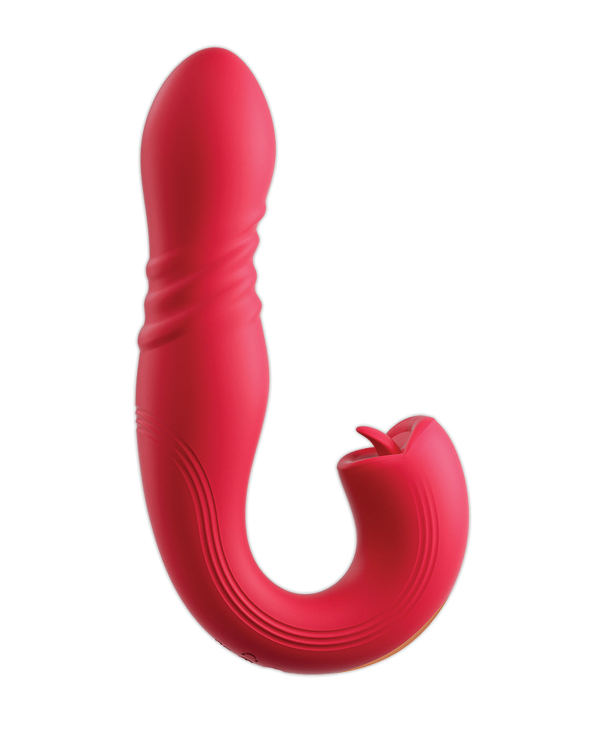 Honey Play Box Joi Thrust 2 Thrusting G-Spot Vibrator & Clit Licker – Red