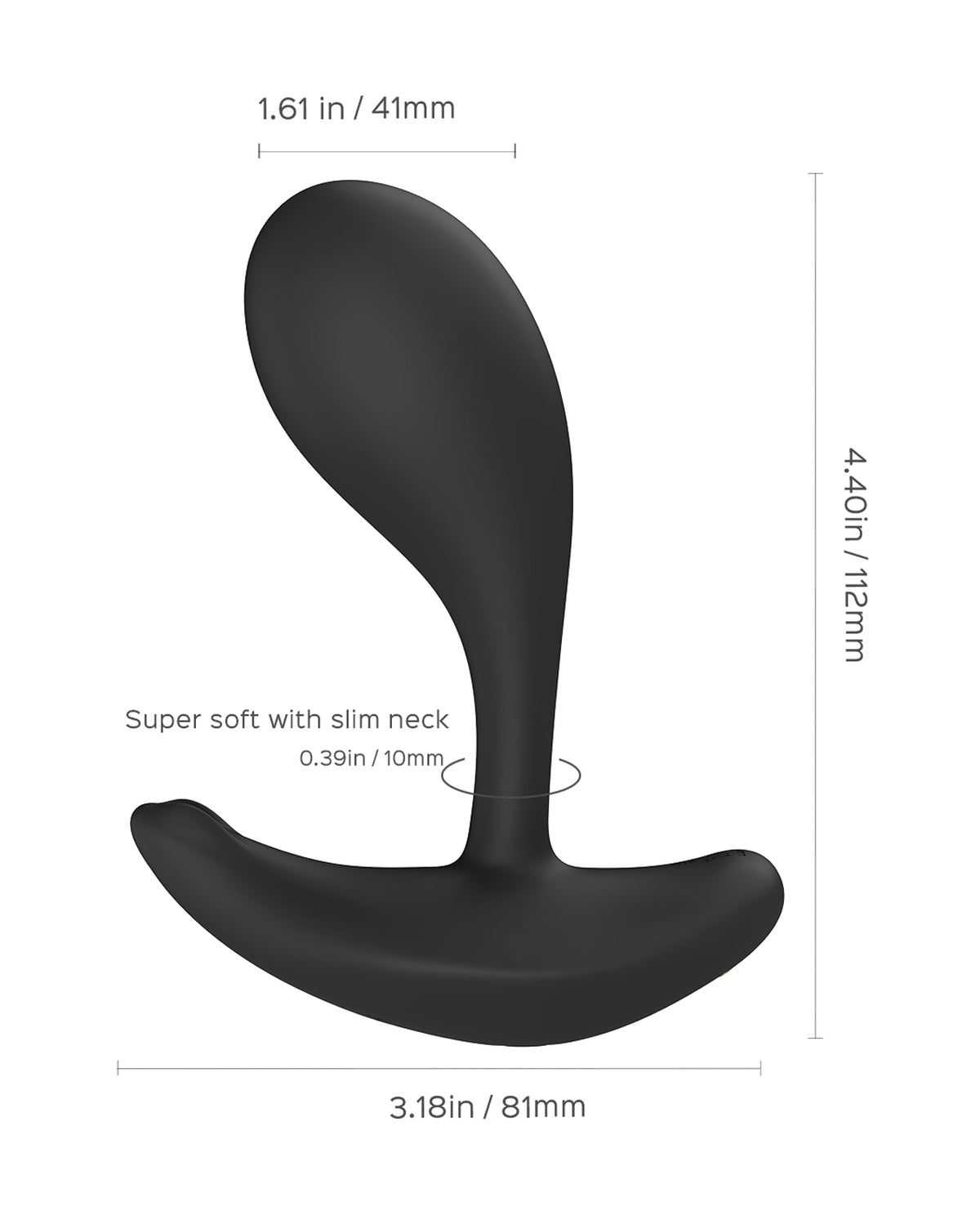 Honey Play Box Oly 2 Wearable Clit & G-Spot Vibrator – Black – view 4