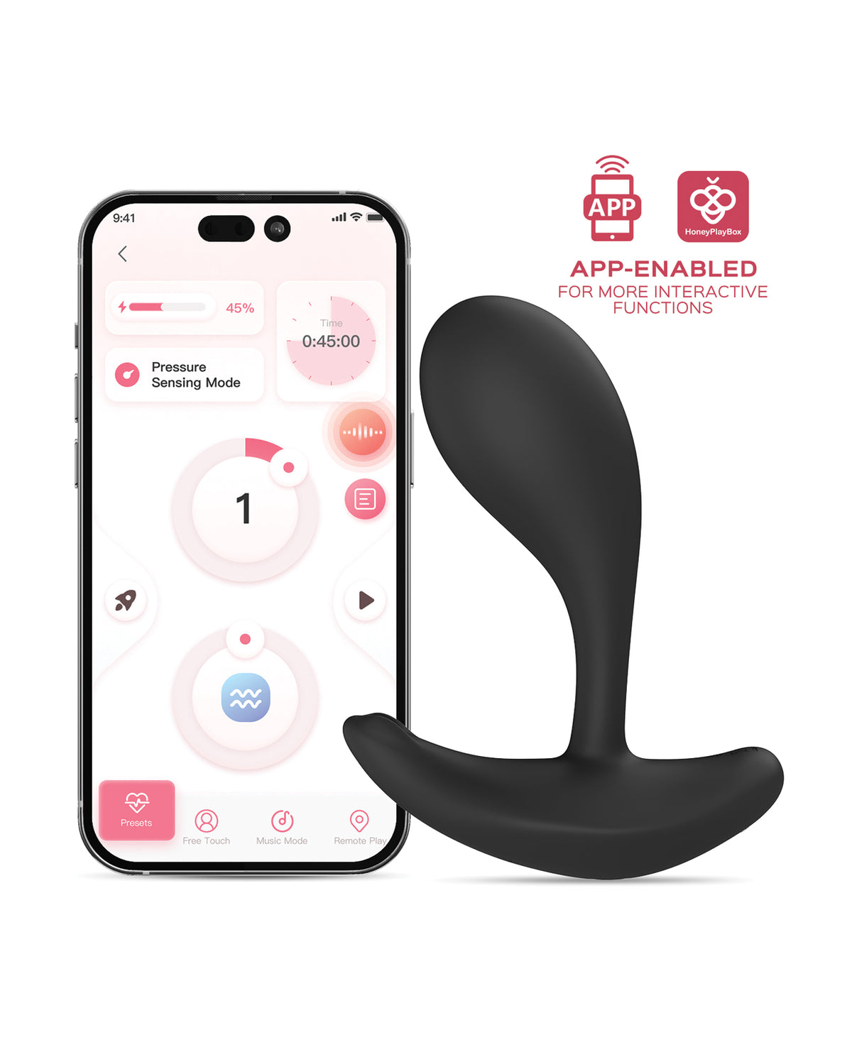 Honey Play Box Oly 2 Wearable Clit & G-Spot Vibrator – Black – view 5