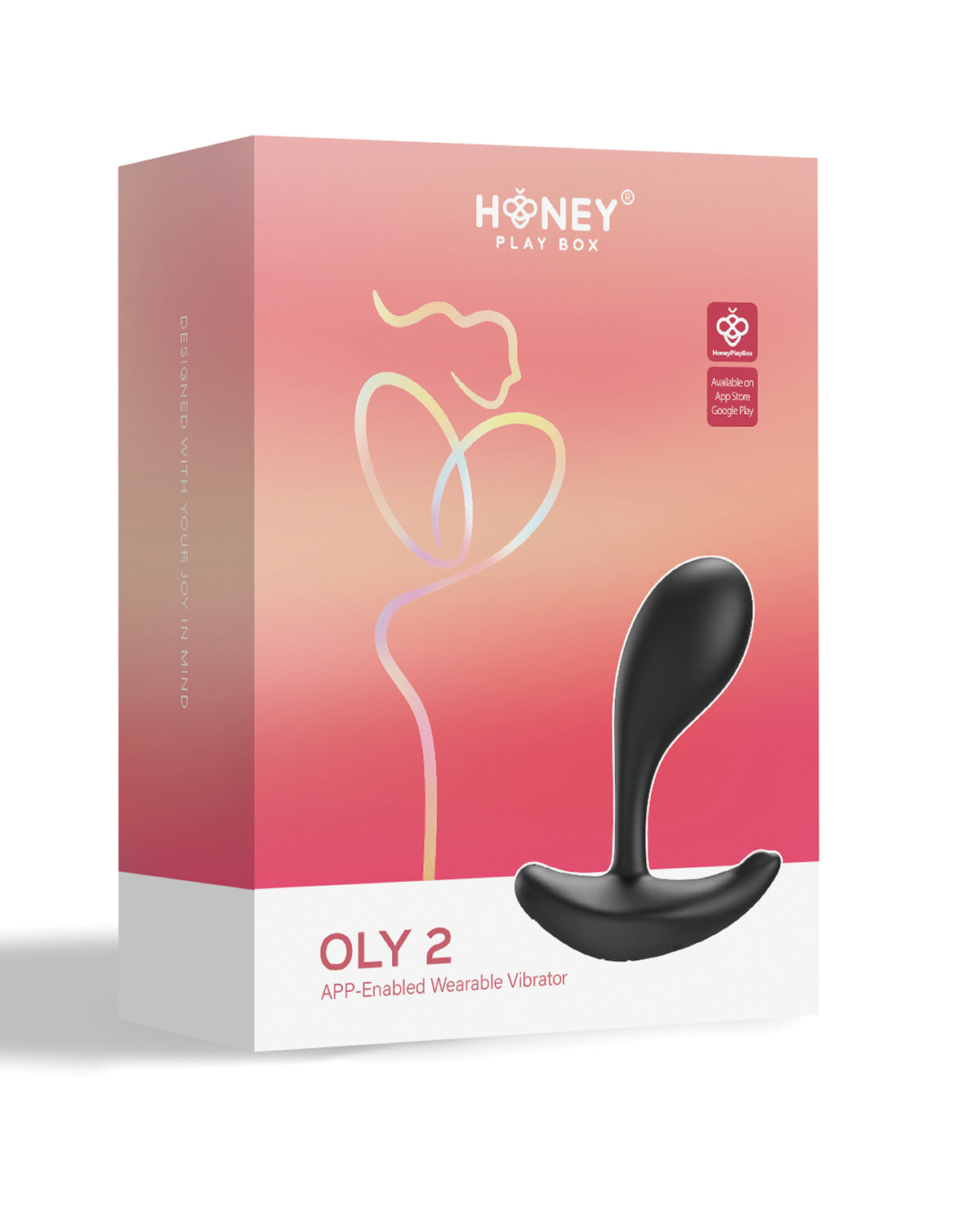 Honey Play Box Oly 2 Wearable Clit & G-Spot Vibrator – Black – view 6