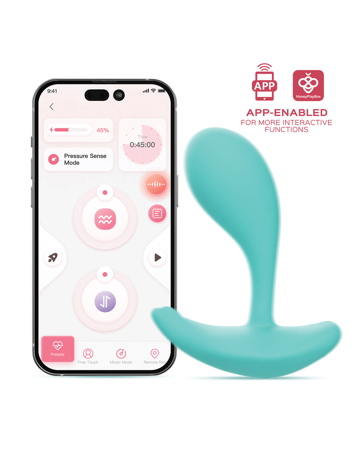 Honey Play Box Oly 2 Wearable Clit & G-Spot Vibrator – Blue – view 2