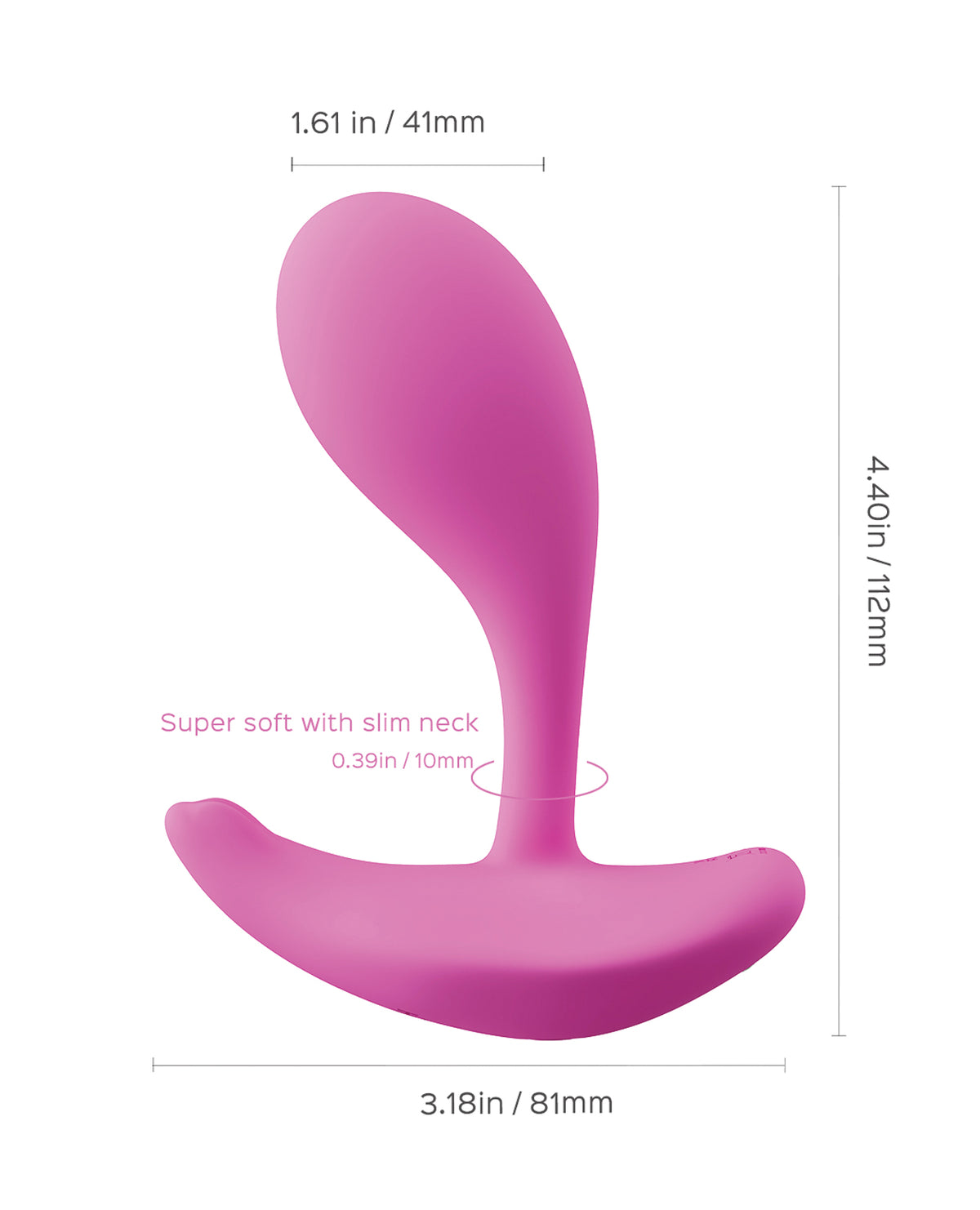 Honey Play Box Oly 2 Wearable Clit & G-Spot Vibrator – Pink – view 4