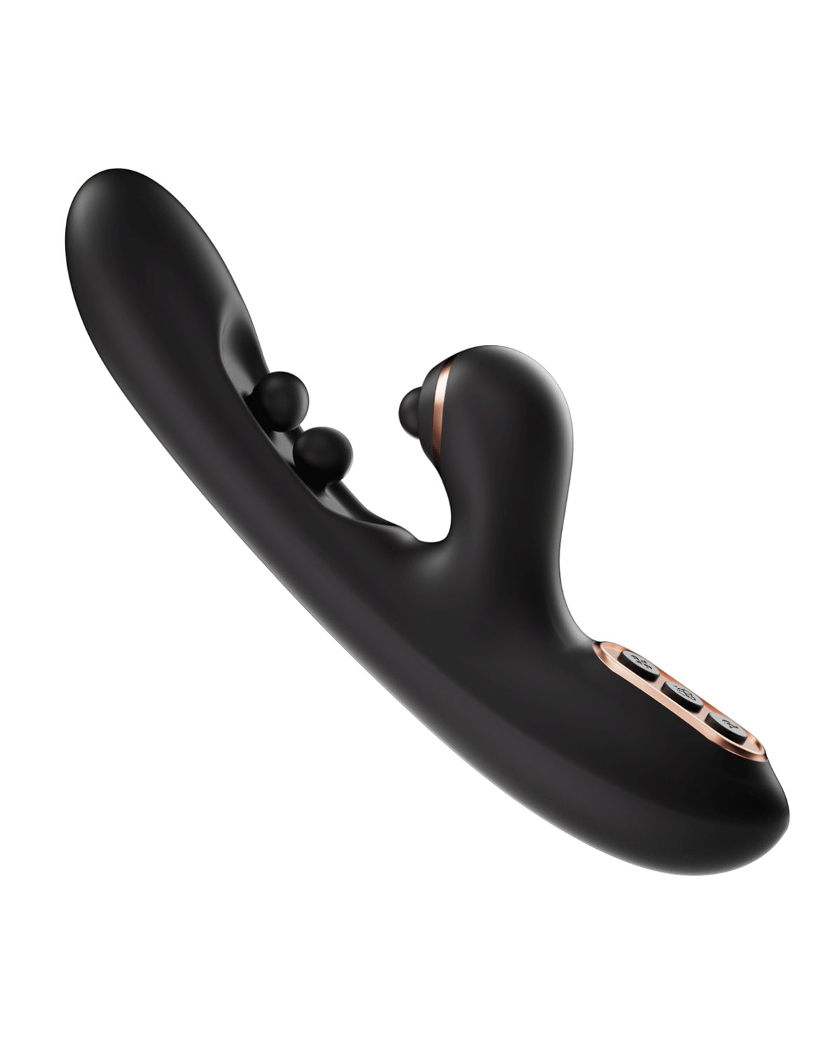 Honey Play Box Tickler Wiggling G-Spot & Tapping Clitoral Vibrator – Black