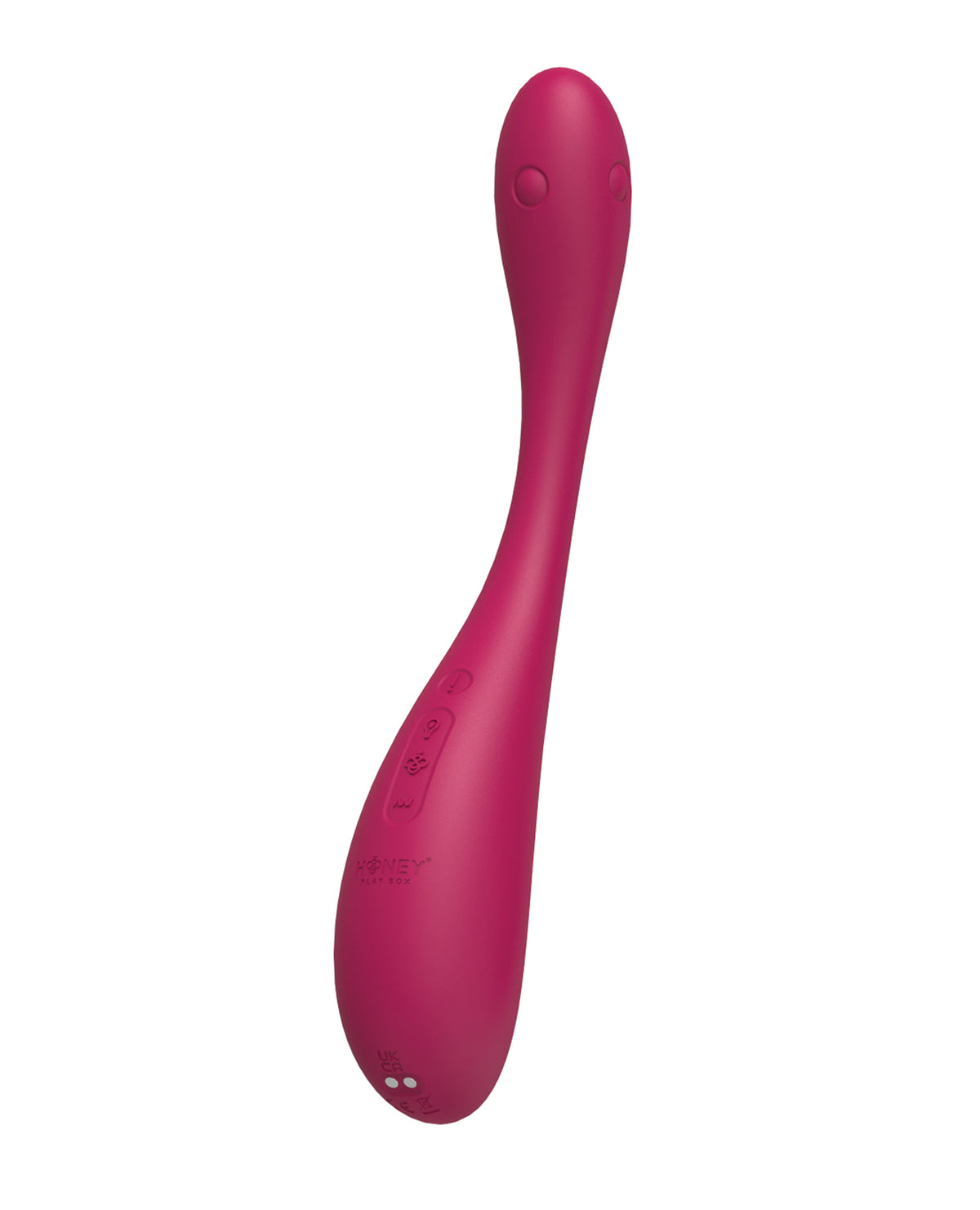 Honey Play Box Puff App-Controlled Inflatable Kegel Trainer – Dark Red