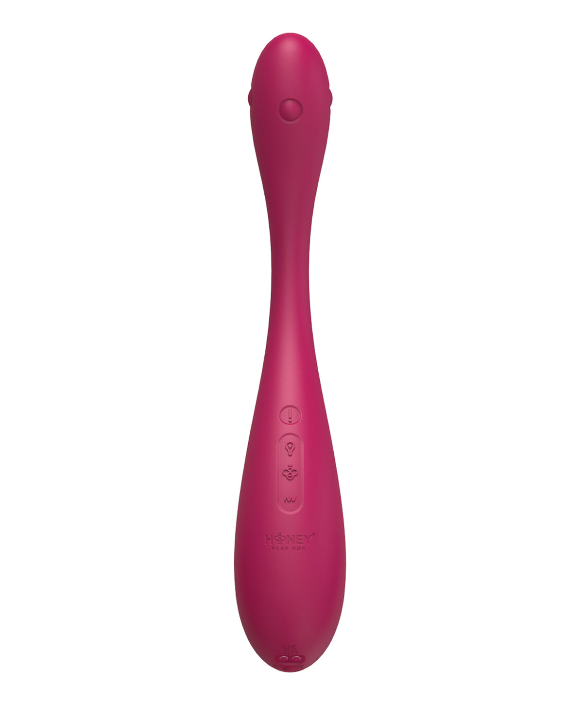 Honey Play Box Puff App-Controlled Inflatable Kegel Trainer – Dark Red – view 4