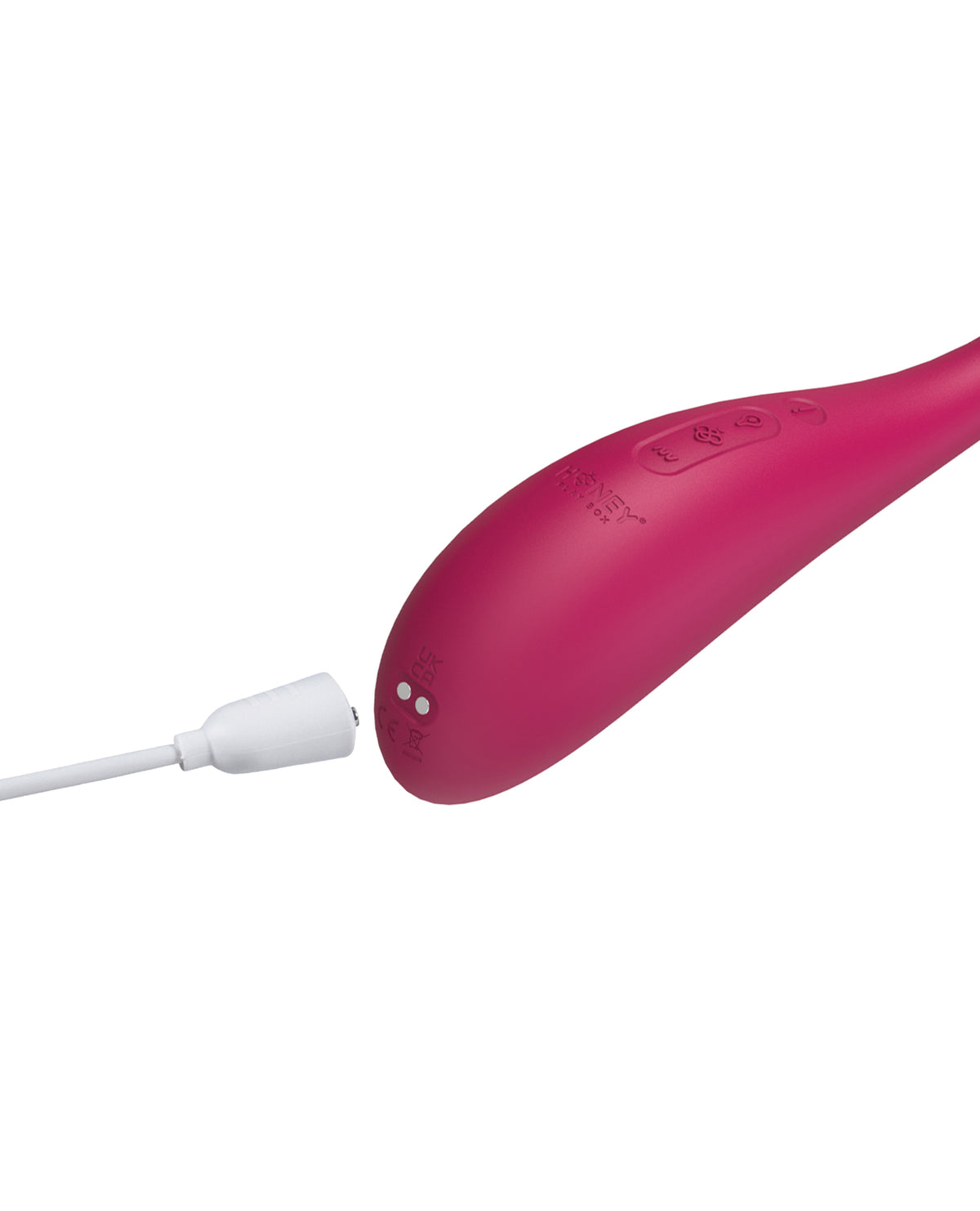 Honey Play Box Puff App-Controlled Inflatable Kegel Trainer – Dark Red – view 5