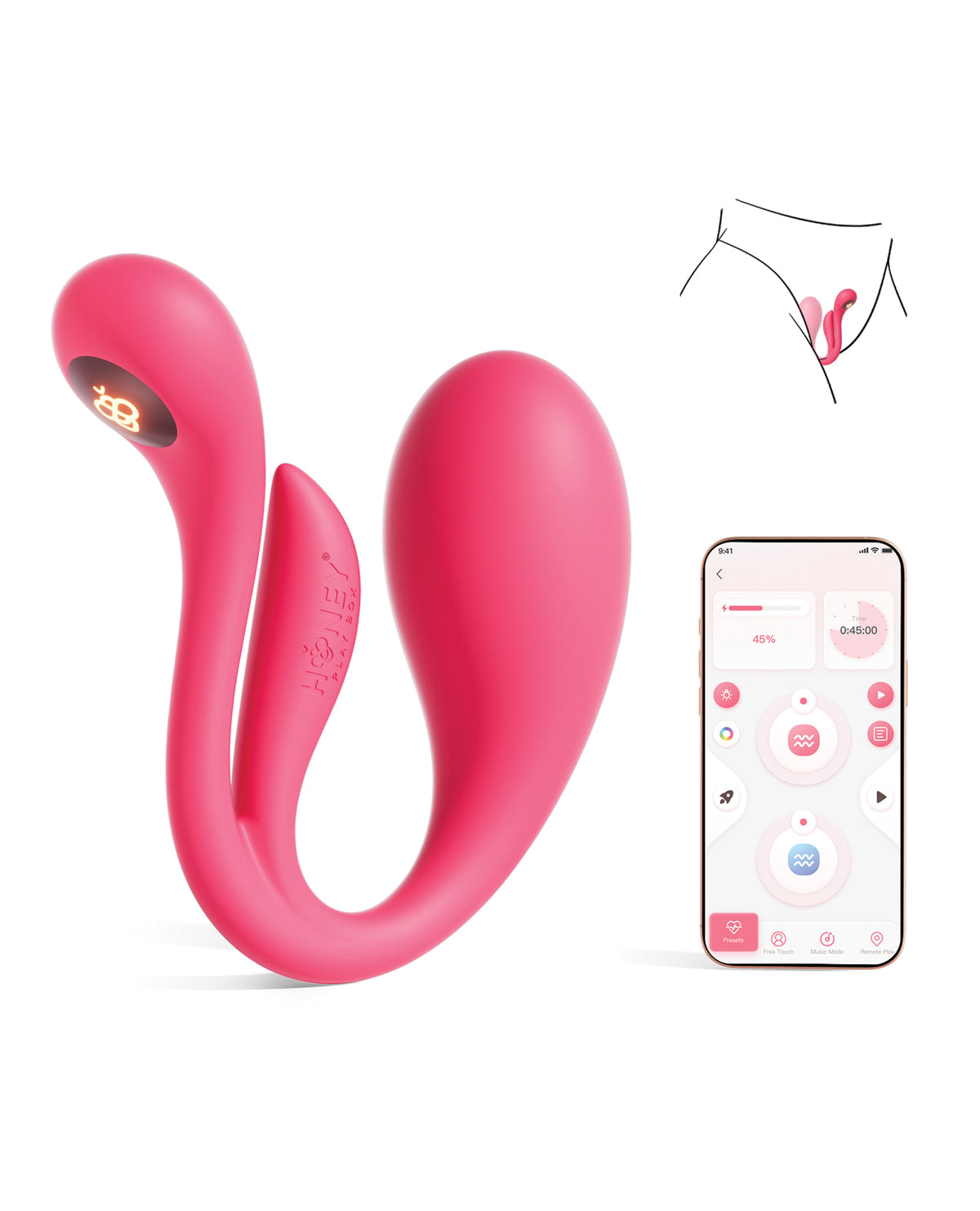 Honey Play Box Vibrosa Mini App-Controlled Egg Vibe – view 6
