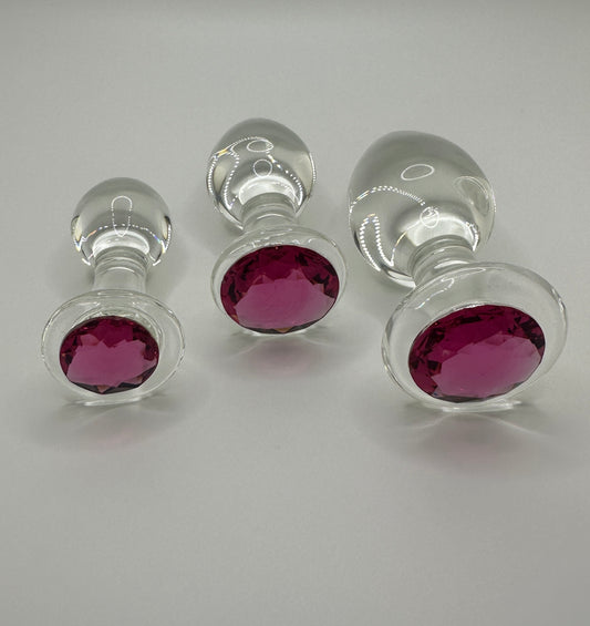 Glass Training Plugs (3 Sizes)