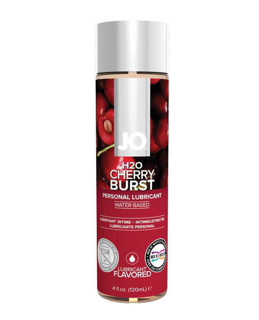 JO H2O Flavored Water-Based Lubricant – 4 oz – Cherry