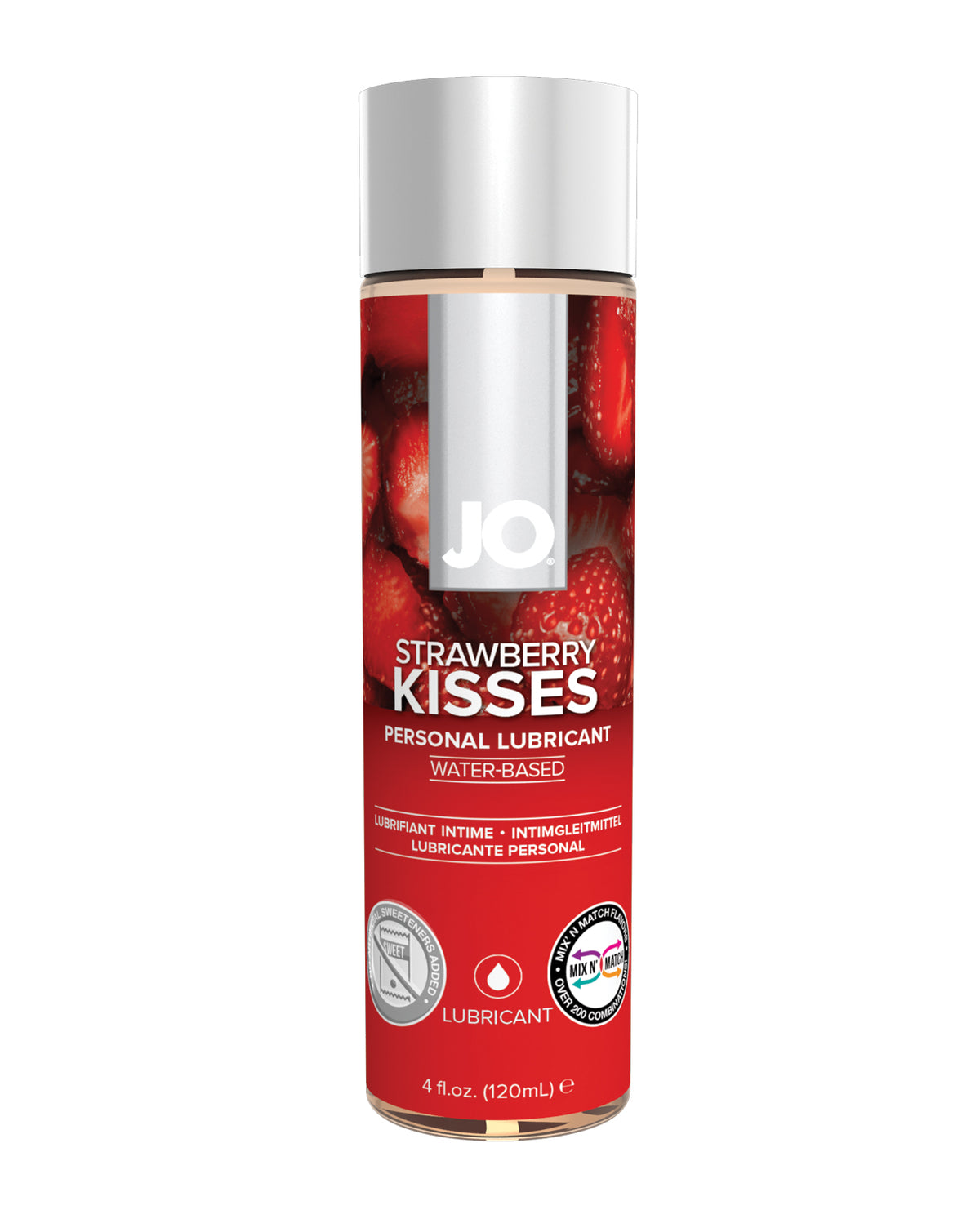 JO H2O Flavored Water-Based Lubricant – 4 oz – Strawberry
